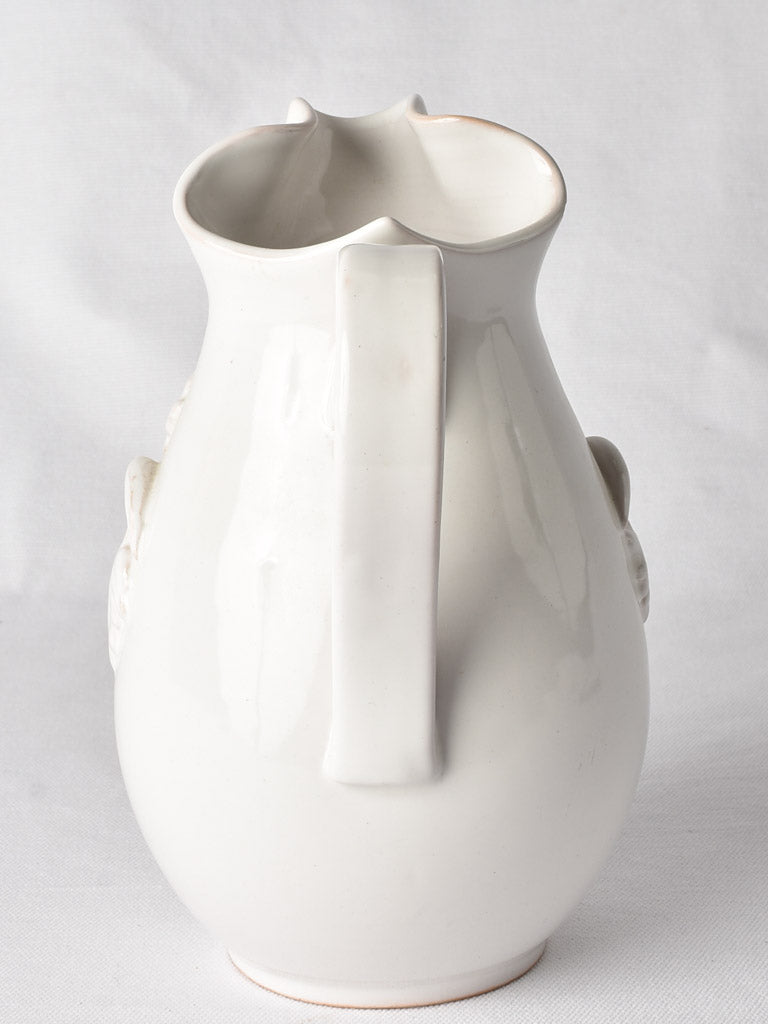 Vintage French Tessier ceramic pitcher