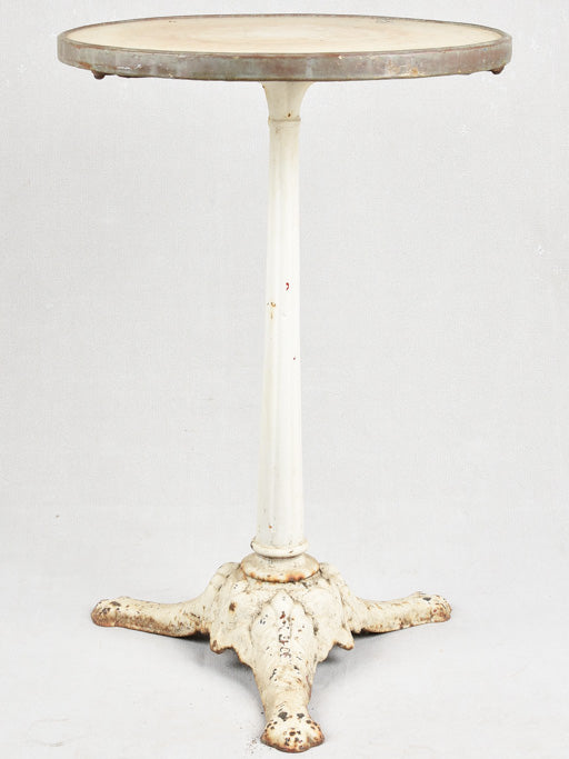 PAIR OF NAPOLEON III ROUND TABLES - MARBLE