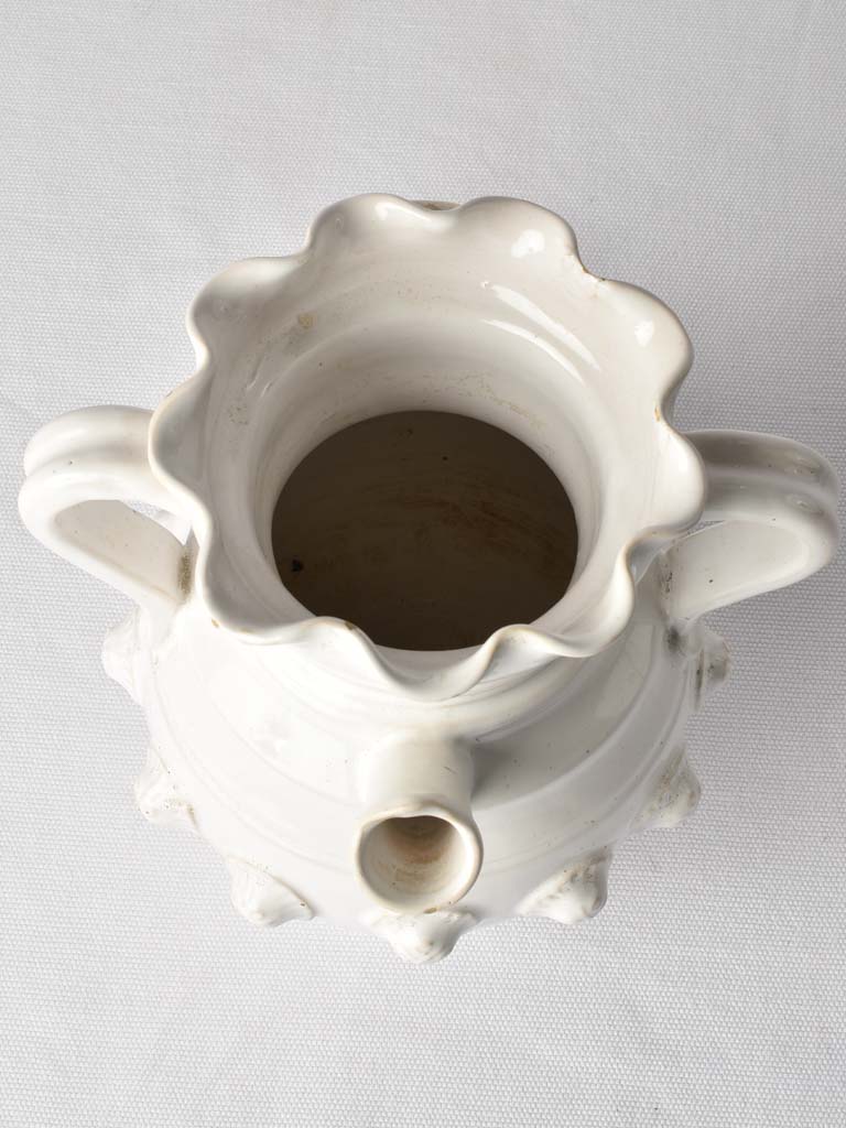 Signed Tessier vase, mid-twentieth century