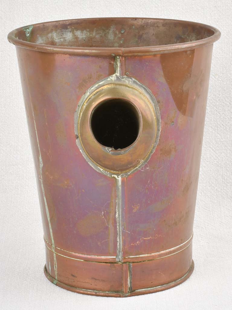 Vintage Copper Pot with Handle