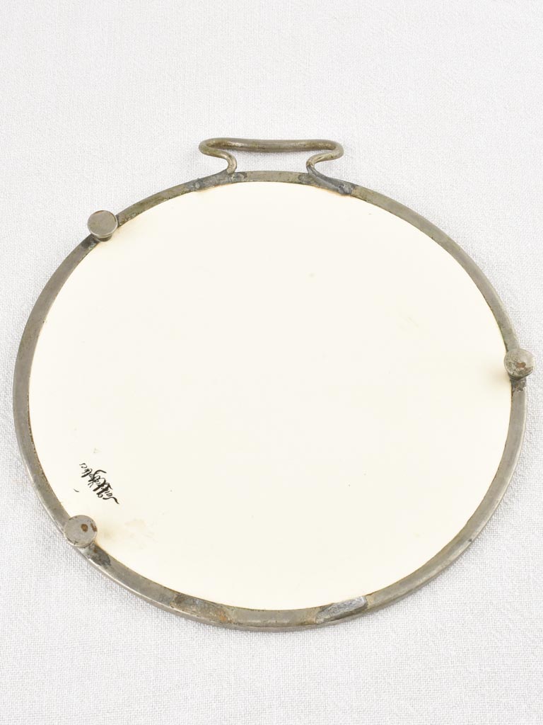 Scotch thistle trivet with feet 10¼"