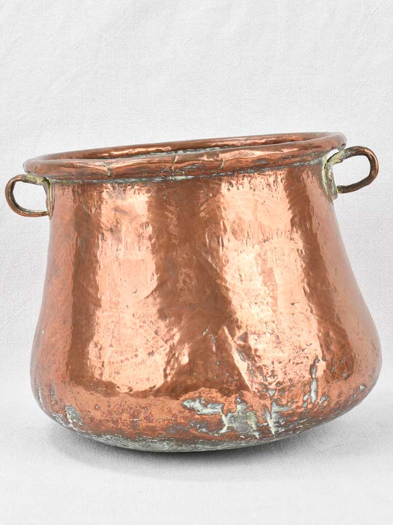 Copper pot, French, early-19th-century