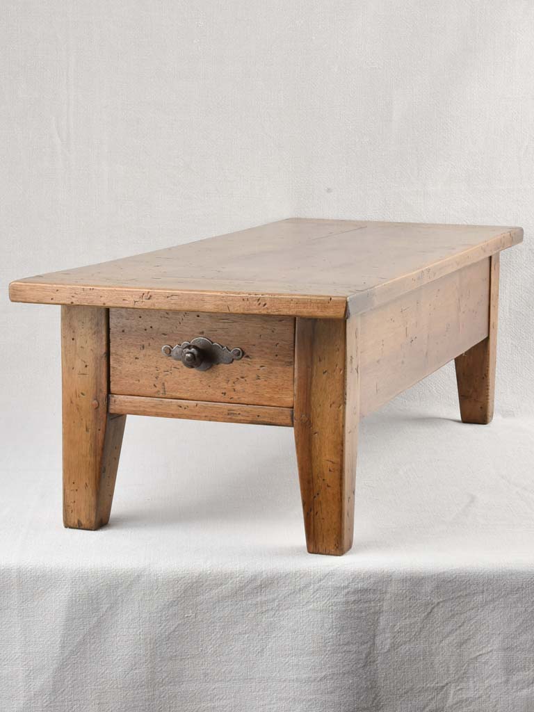 Very low walnut coffee table 35½" x 13¾"