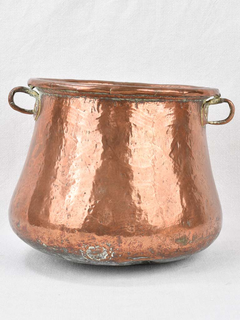 Copper pot, French, early-19th-century