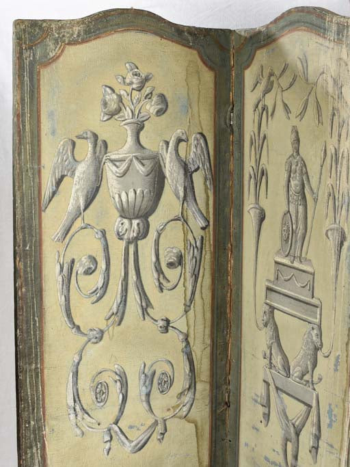 Handsome Aged Timber Dividing Screen