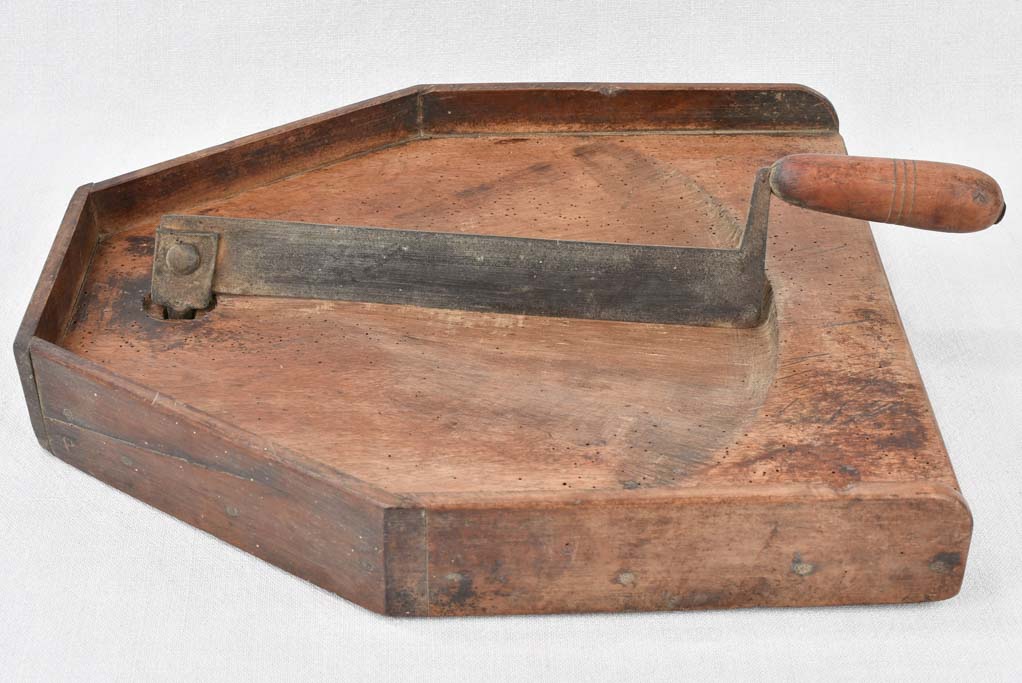 Bread cutter, French, antique, 15" x 19¼"