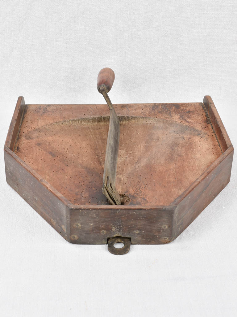 Bread cutter, French, antique, 15" x 19¼"