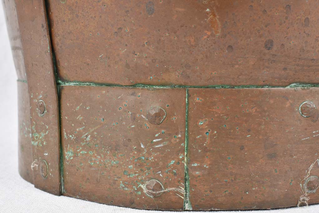 Unique late-1800s copper ornament