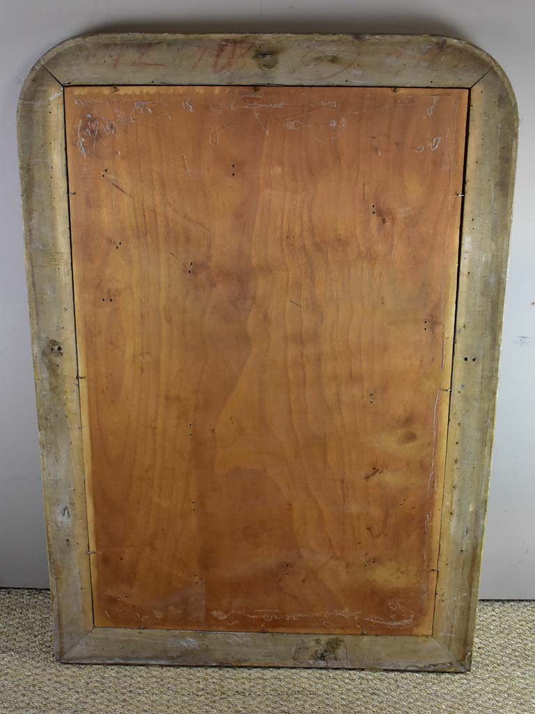 Large gilded Louis Philippe mirror from the 19th Century 51¼" x 35½"