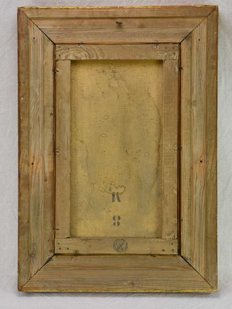 Oil Painting of Blooming Crocus