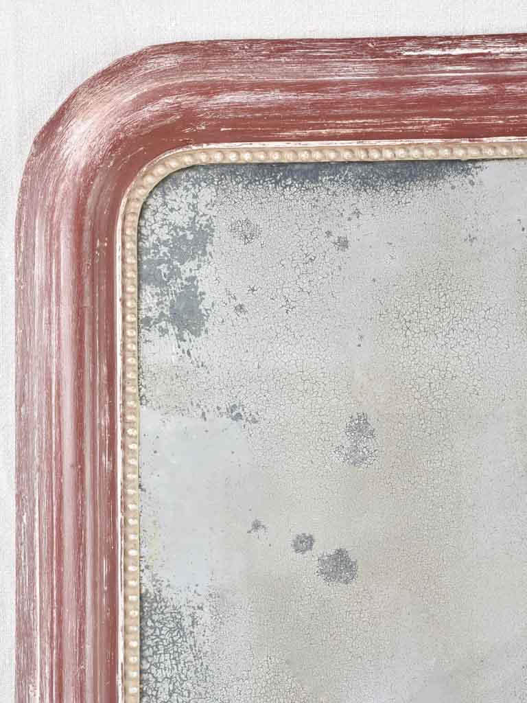 Original Mercury Glass French Mirror