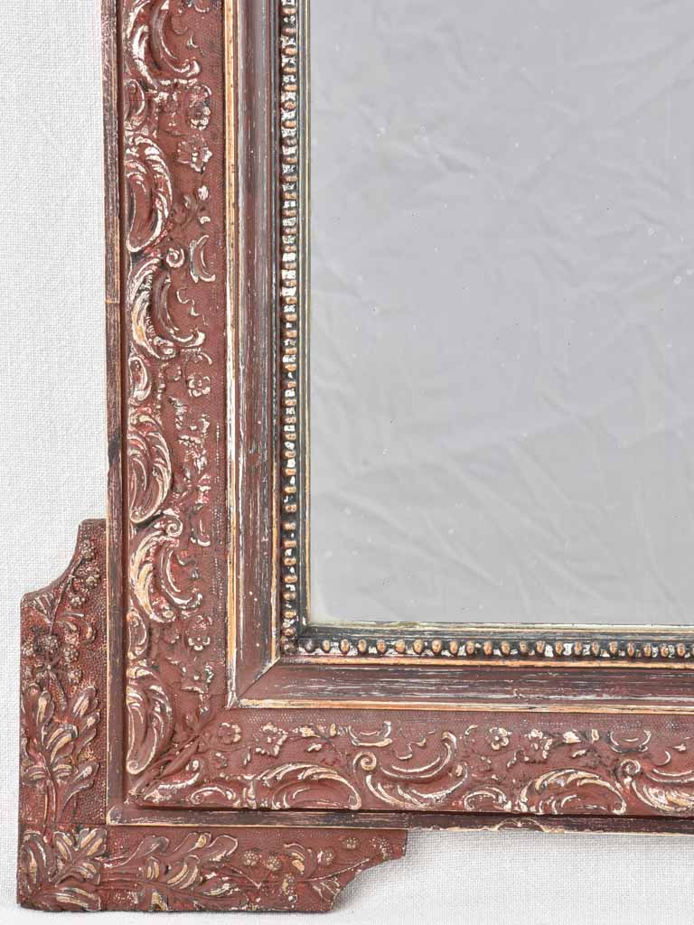 Original nineteenth-century mercury mirror