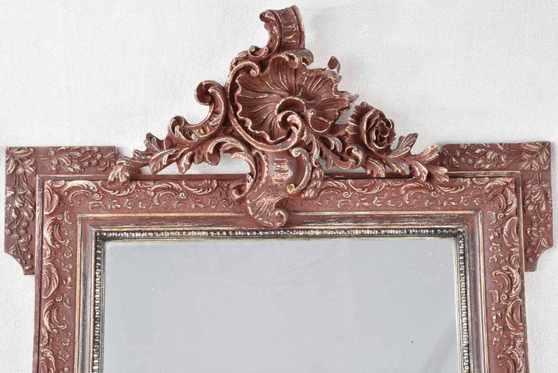 Ornate Louis Philippe style mirror