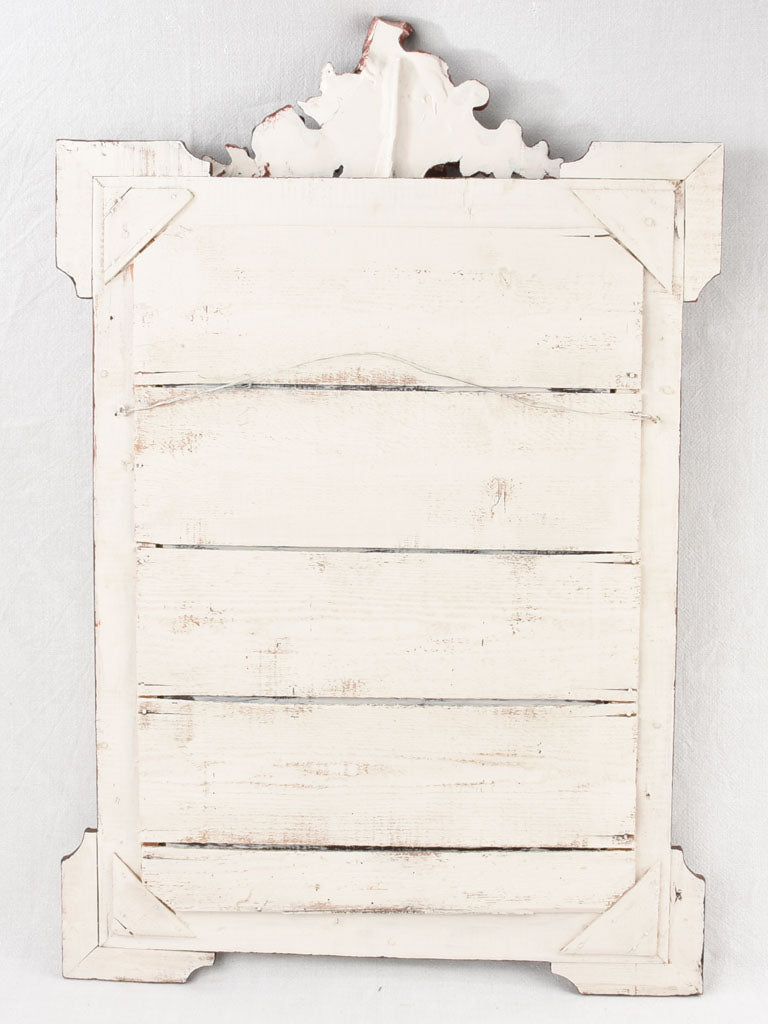 Historic French decorative mercury mirror