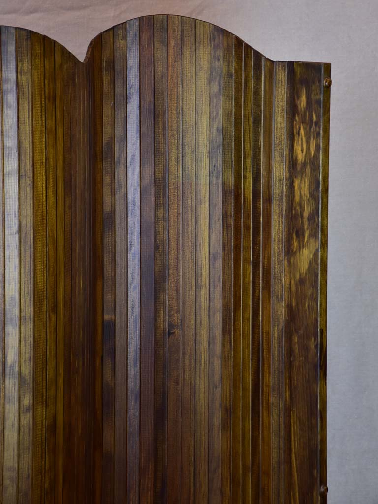 Vintage French timber screen