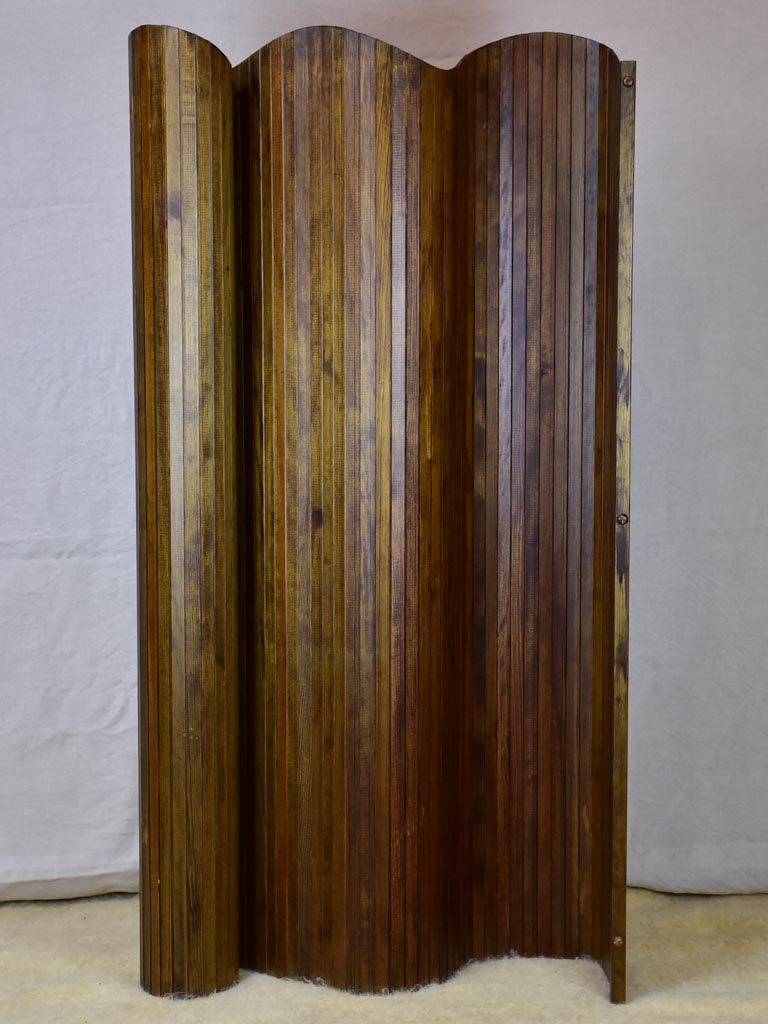 Vintage French timber screen