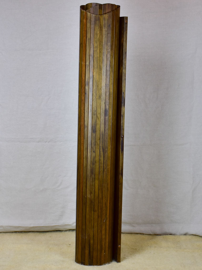 Vintage French timber screen