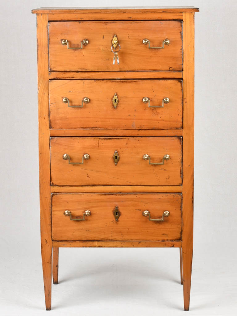 Louis XVI style secretary - cherrywood 46½"