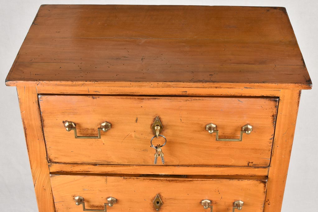 Louis XVI style secretary - cherrywood 46½"