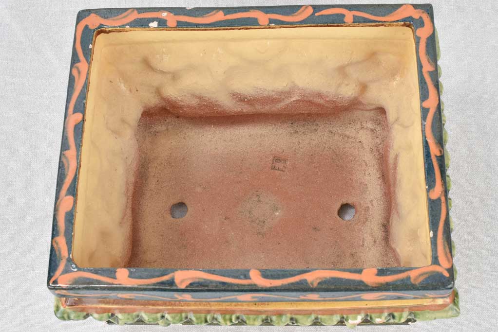 Cachepot/jardiniere, vintage, French 12½" x 10¾"