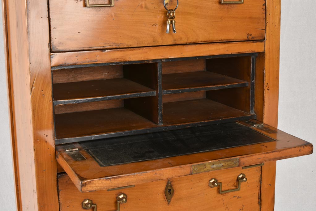 Louis XVI style secretary - cherrywood 46½"