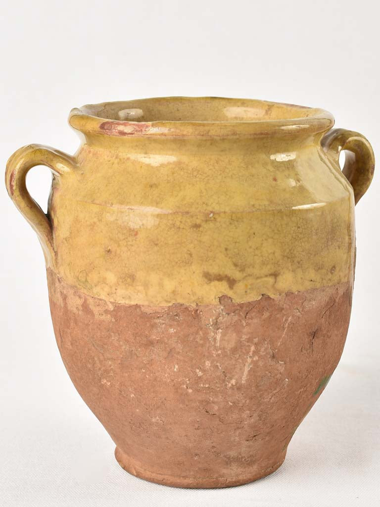 Antique French confit pot 8¼"