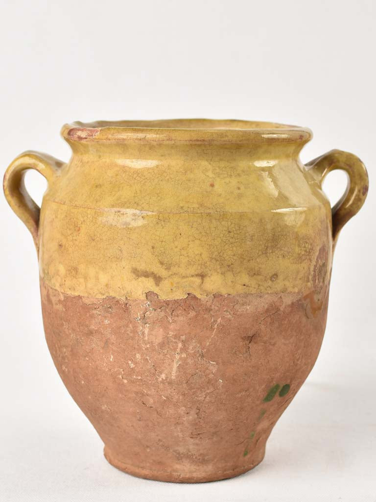 Antique French confit pot 8¼"