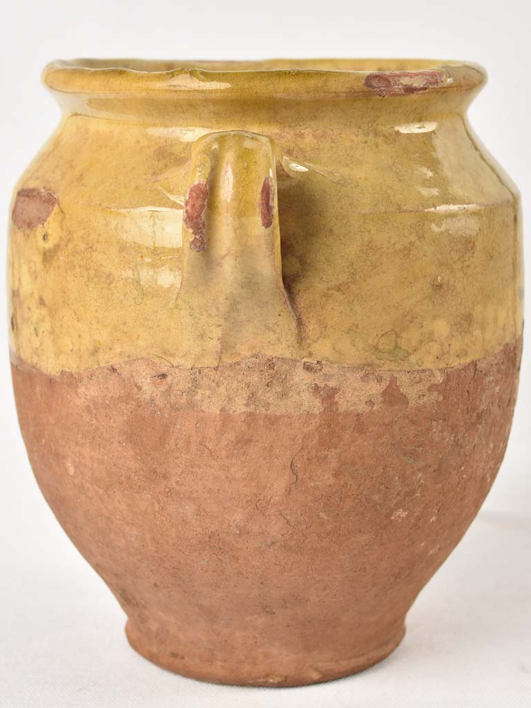 Antique French confit pot 8¼"