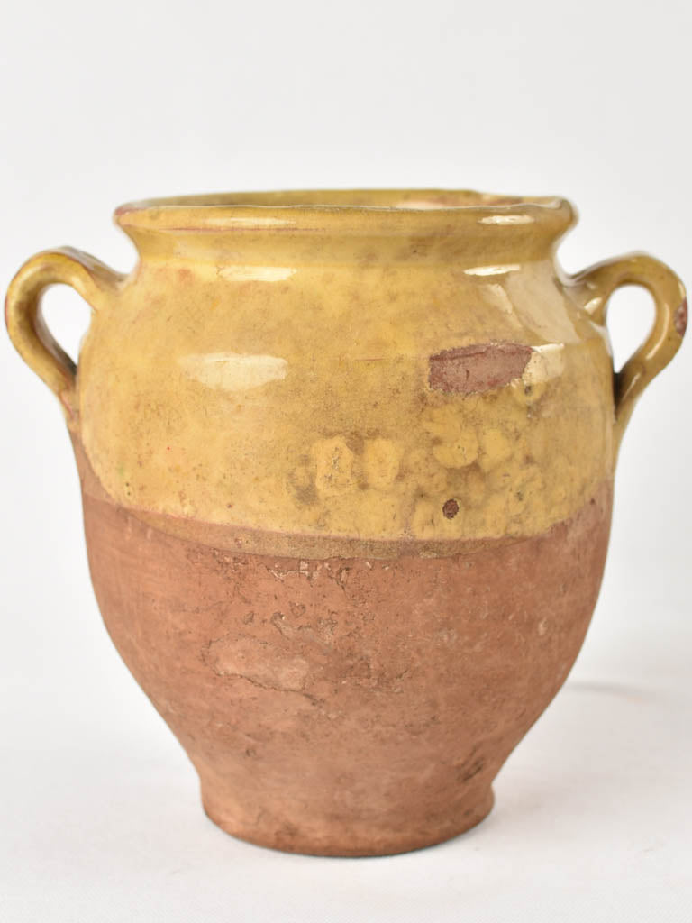Antique French confit pot 8¼"