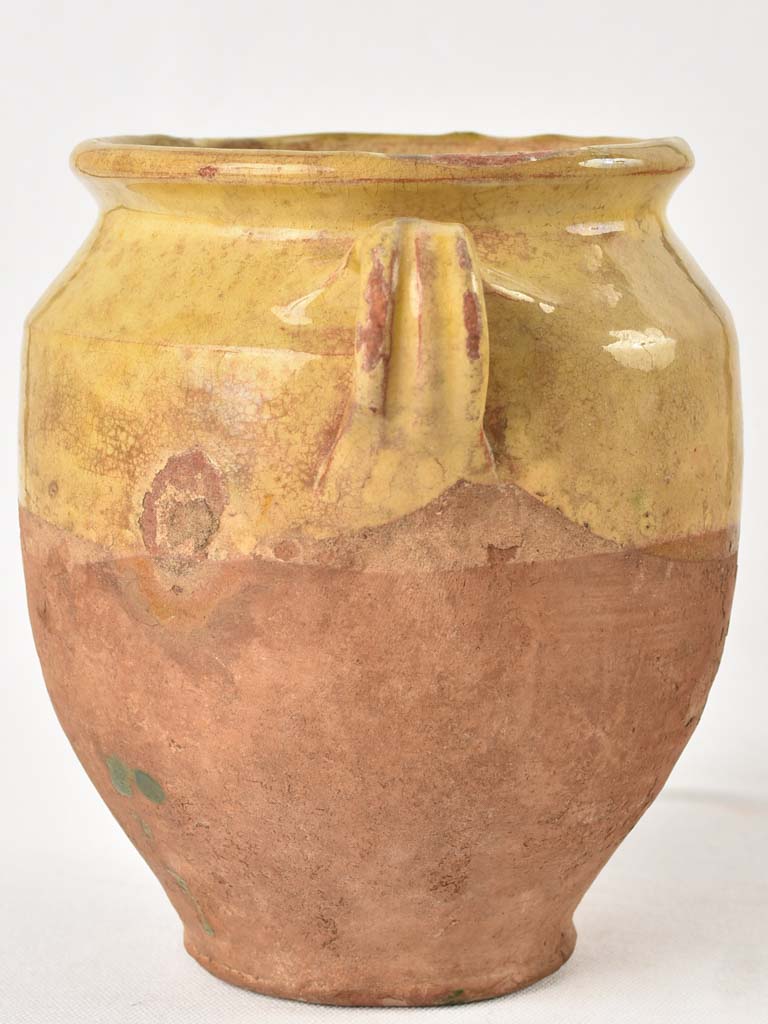 Antique French confit pot 8¼"