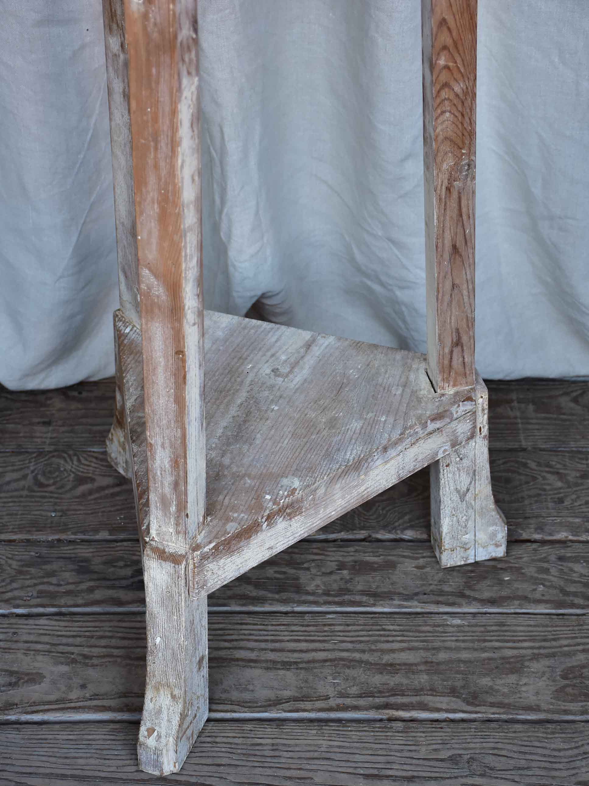 Antique French sculptor's turn table - tall