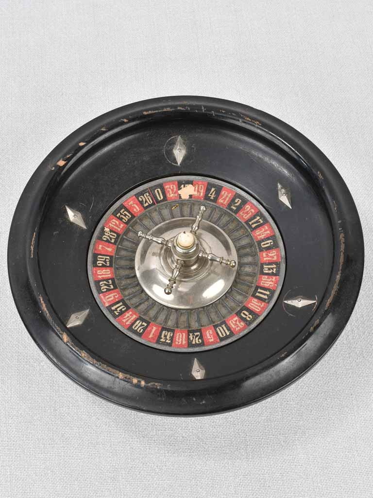 Roulette wheel, Napoleon III, 8¾"