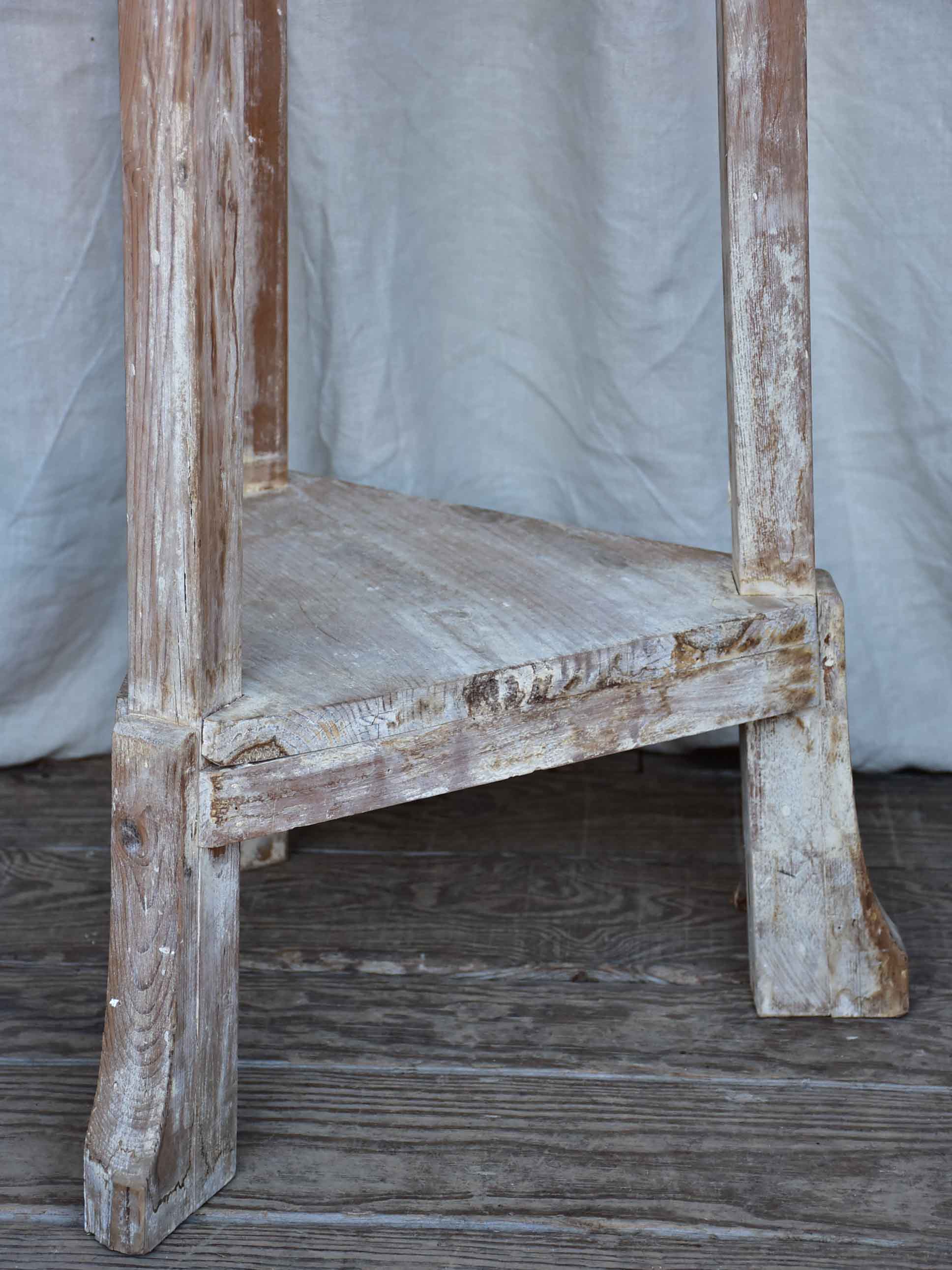 Antique French sculptor's turn table - tall