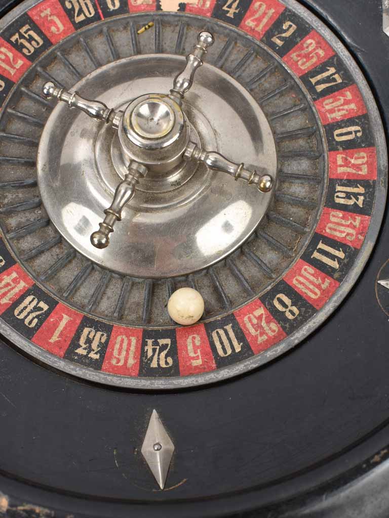 Roulette wheel, Napoleon III, 8¾"