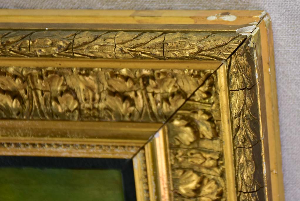 Late 1800's Beached Vessel Art