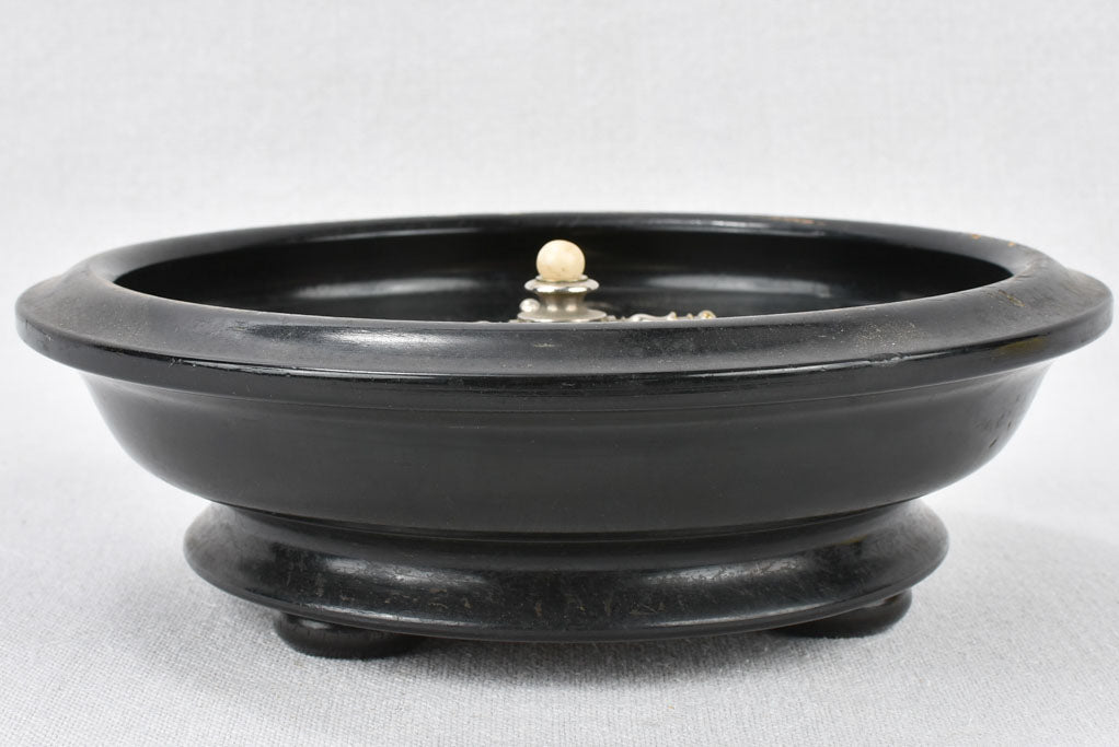 Roulette wheel, Napoleon III, 8¾"
