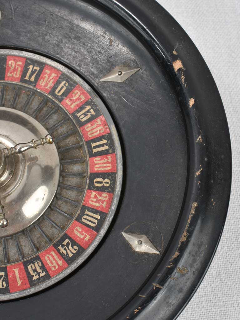 Roulette wheel, Napoleon III, 8¾"