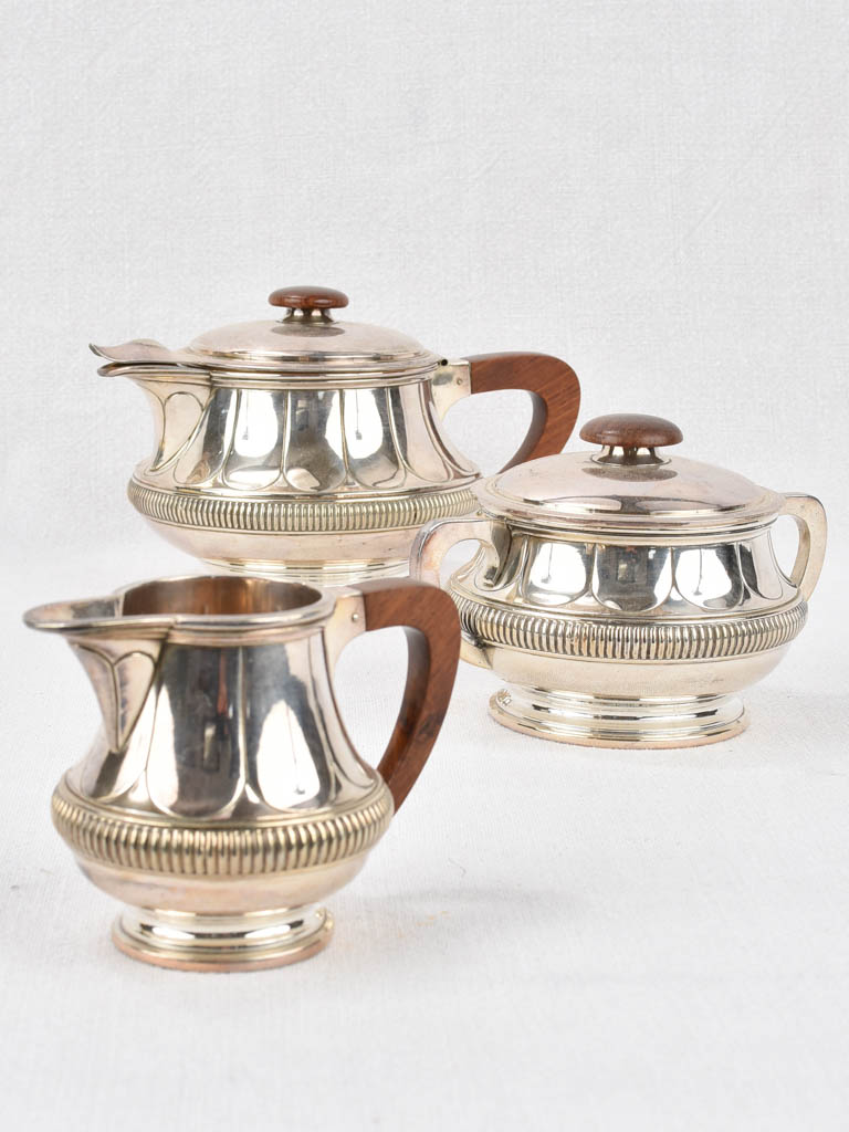 Coffee service (Plano) silver-plate, antique