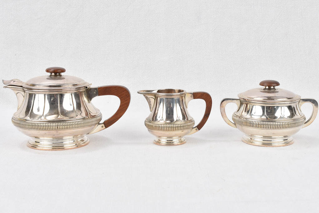 Coffee service (Plano) silver-plate, antique