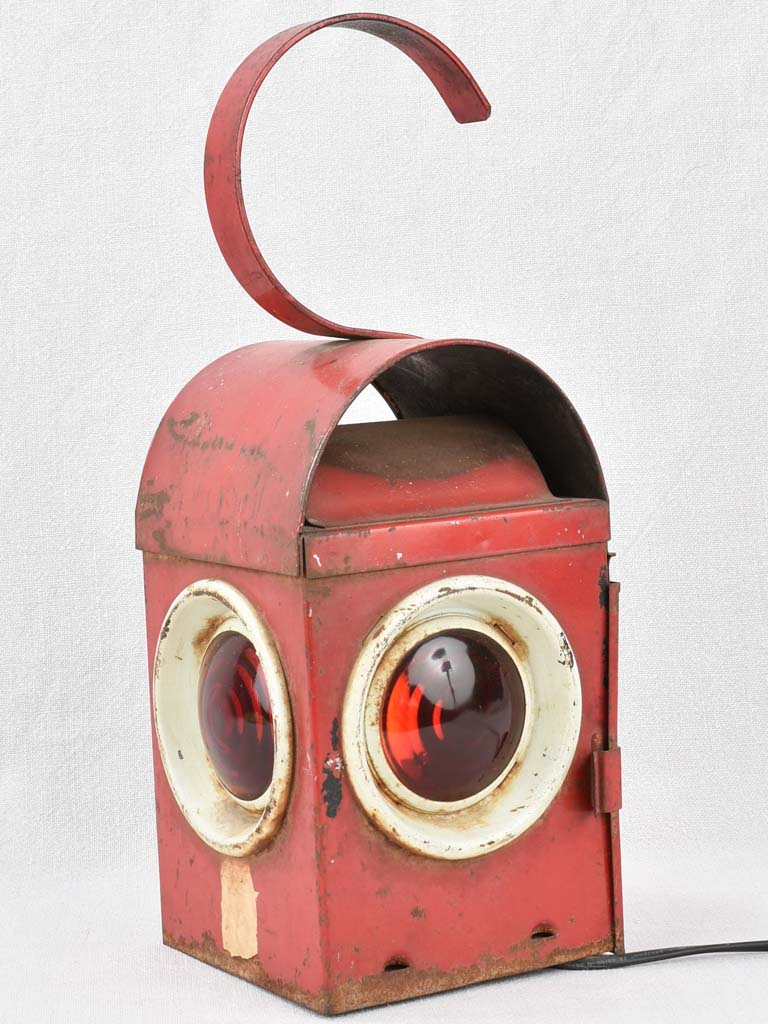 Vintage European wired table lamp