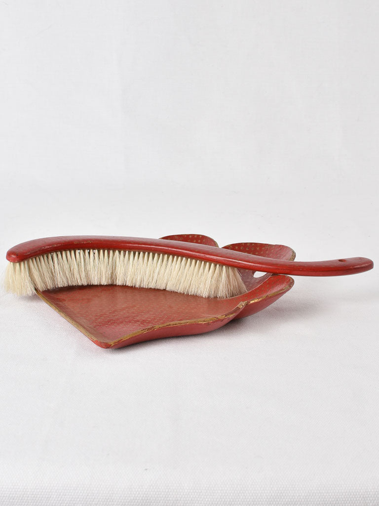 Napoleon III era butler's table brush