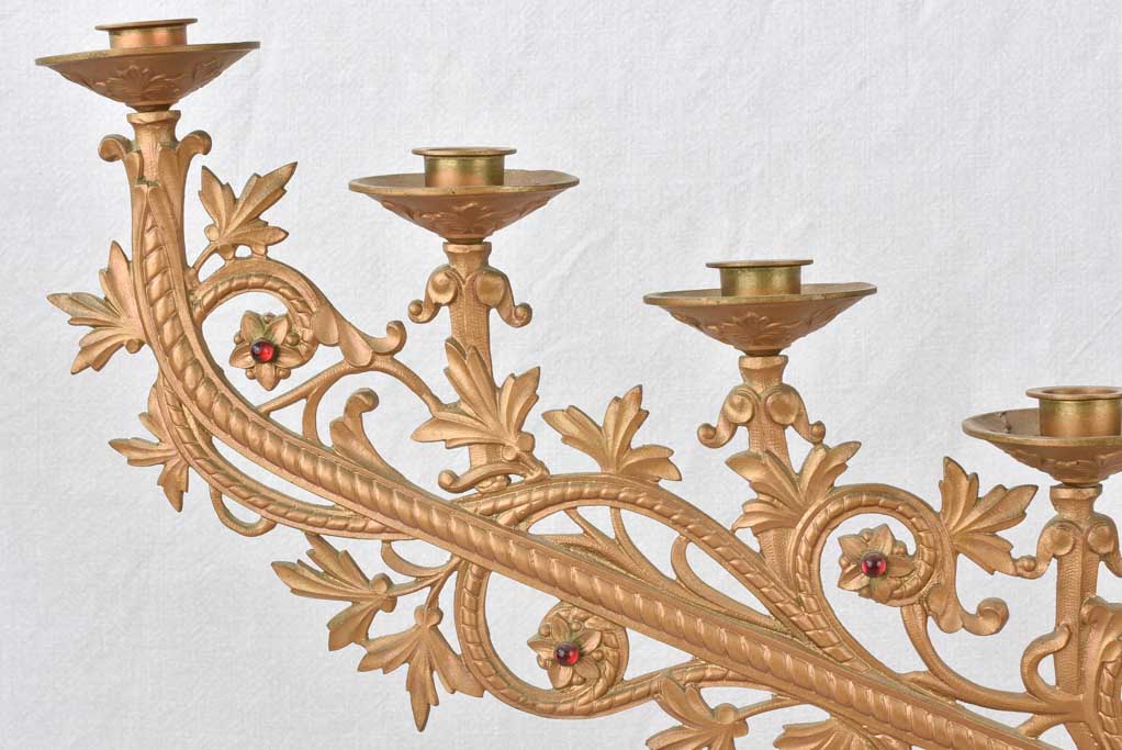 Candelabras, very large 26¾" x 23¼"