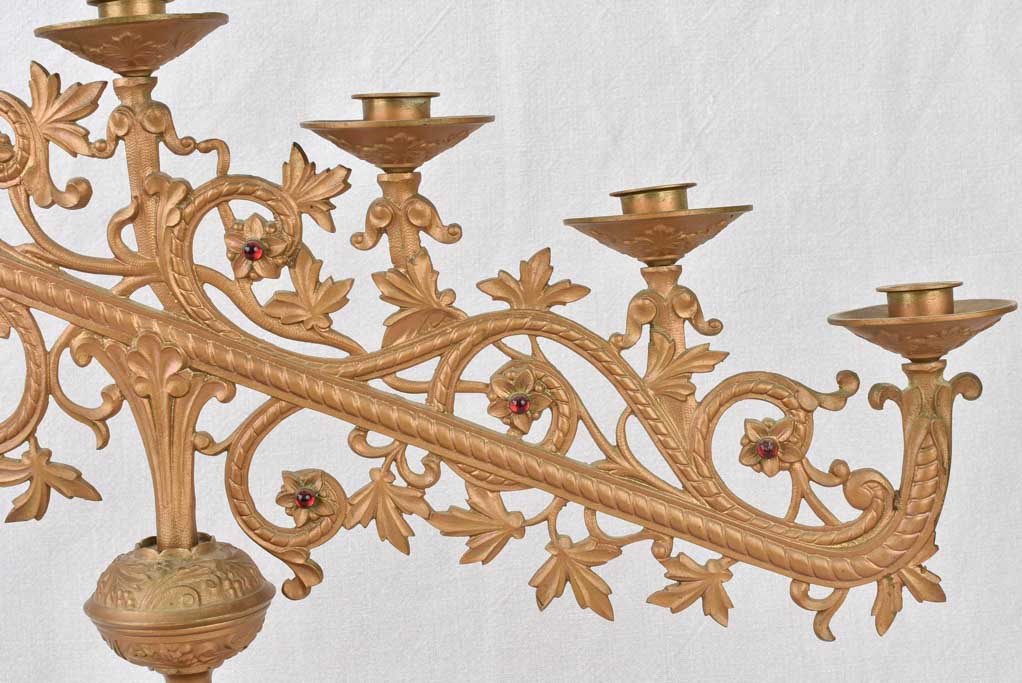 Candelabras, very large 26¾" x 23¼"