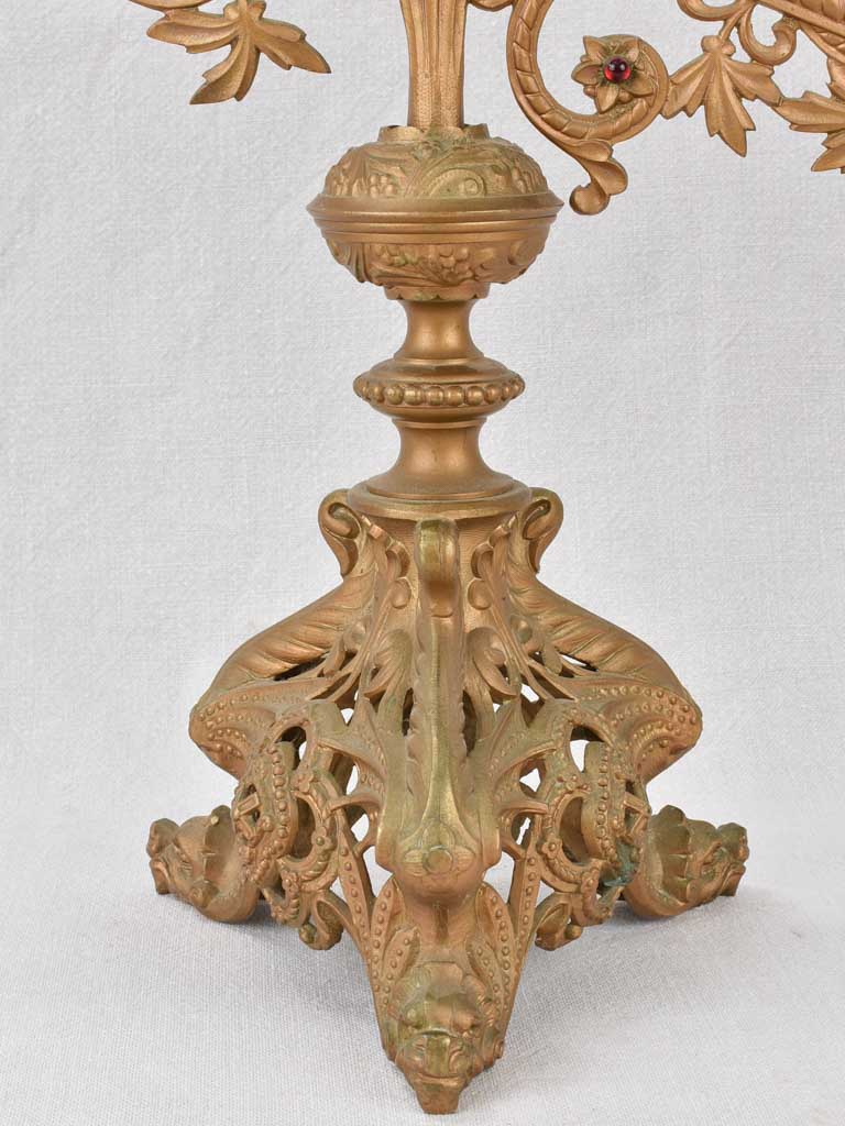 Candelabras, very large 26¾" x 23¼"