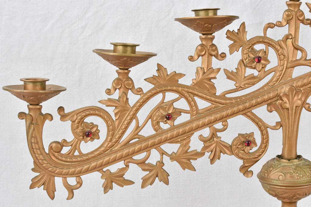 Candelabras, very large 26¾" x 23¼"