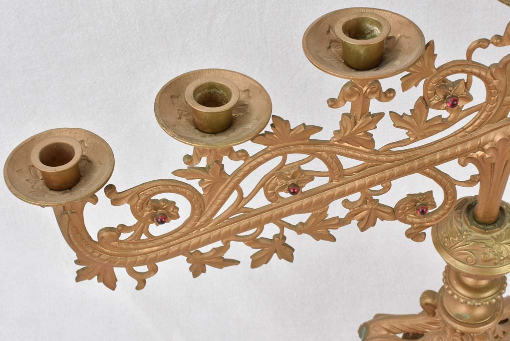 Candelabras, very large 26¾" x 23¼"
