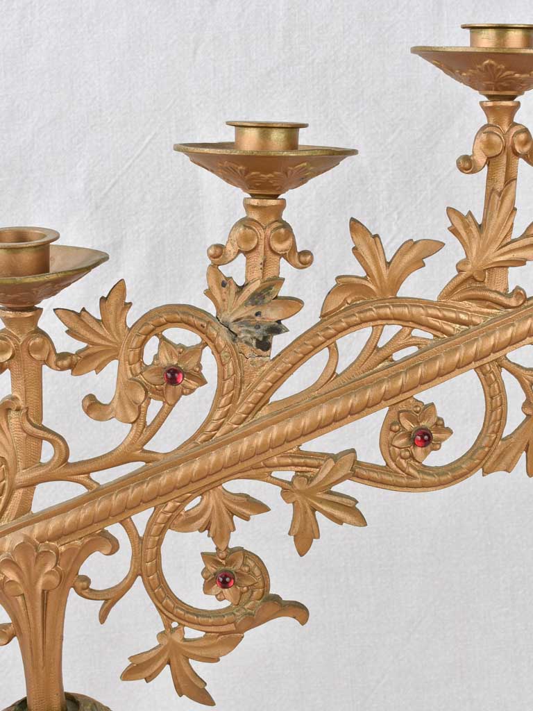 Candelabras, very large 26¾" x 23¼"