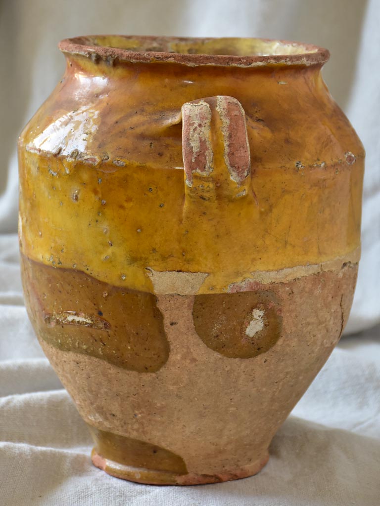 Antique French confit pot 9½"
