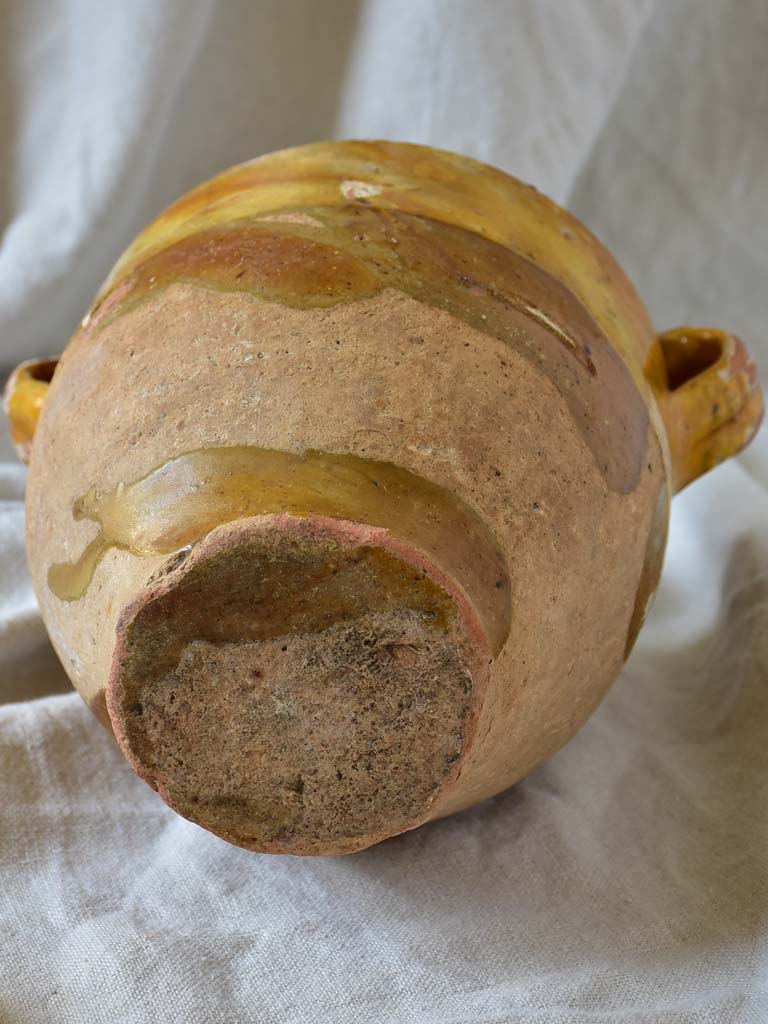 Antique French confit pot 9½"