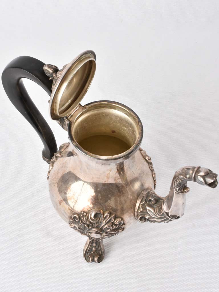 Elegant Silver Napoleon III Teapot